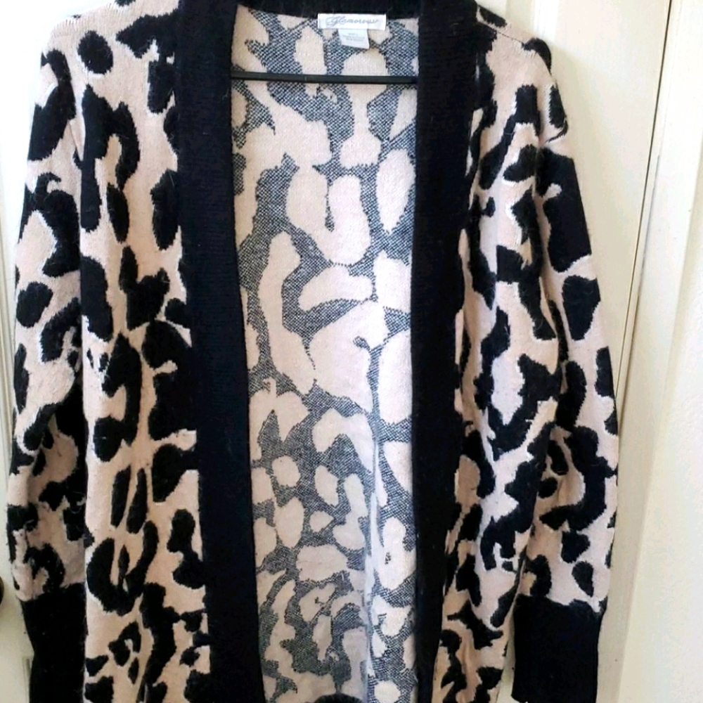 Leopard Print Cardigan